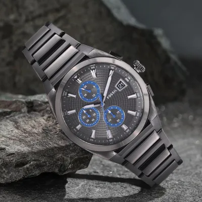 Fossil Everett Chronograph Grey Dial Men's Watch